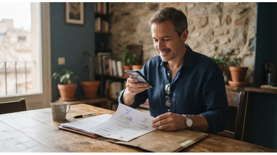 Bóveda digital para documentos familiares en Girona